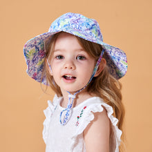 Load image into Gallery viewer, Summer Children's Sun Hat Outdoor Anti-Uv Sun Shade Neck Protection Beach Hat Breathable Quick Drying Large Brim Adjustable Fisherman's Cap