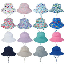 Load image into Gallery viewer, Summer Children's Sun Hat Outdoor Anti-Uv Sun Shade Neck Protection Beach Hat Breathable Quick Drying Large Brim Adjustable Fisherman's Cap