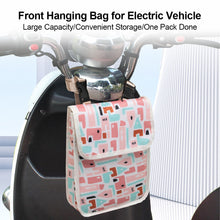 Load image into Gallery viewer, Portable Bicycle Handlebar Front Hanging Bag Electric Vehicle Waterproof Package Large Capacity Mobile Phone Storage Pocket Bicycle Accessories