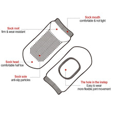 Load image into Gallery viewer, Hair Circle Solid Color Yoga Socks Instep Hole Style PVC Spot Glue Non-Slip Yoga Fitness Dance Indoor Sports Equipment