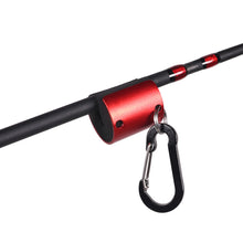 Load image into Gallery viewer, Aluminum Alloy Three-Hole Hanging Rod Device Luya Rod Multi-Slot Portable Hanging Rod Entrain Mountaineering Buckle Multi-Rod Universal Fishing Equipment
