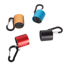 Load image into Gallery viewer, Aluminum Alloy Three-Hole Hanging Rod Device Luya Rod Multi-Slot Portable Hanging Rod Entrain Mountaineering Buckle Multi-Rod Universal Fishing Equipment