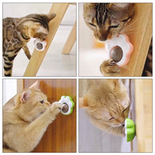 Load image into Gallery viewer, Cat Catnip Toys Ball Cat Treats Candy Licking Snacks Nutrition Catnip Snack Nutrition Energy Ball Kitten Cat Toy Cat Supplies