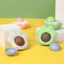 Load image into Gallery viewer, Cat Catnip Toys Ball Cat Treats Candy Licking Snacks Nutrition Catnip Snack Nutrition Energy Ball Kitten Cat Toy Cat Supplies