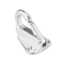Load image into Gallery viewer, 1PC Marine Spring Snap Fending Hook Fender Boat Hardware Marine Boat Spring Locked 316 Stainless Steel Fender Hook