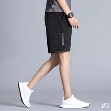 Load image into Gallery viewer, Men's Ice Silk Shorts Running Football Basketball Sports Quick Dry Loose Sweatpants Summer Thin Style Leisure Vacation Beach Pants Fashion Trend