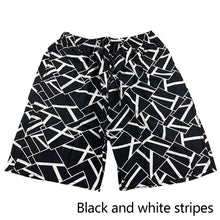 Load image into Gallery viewer, Summer Men's Quick Dry Beach Pants Five Points Sports Shorts Casual Boys Printed Big Shorts