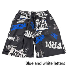 Load image into Gallery viewer, Summer Men's Quick Dry Beach Pants Five Points Sports Shorts Casual Boys Printed Big Shorts