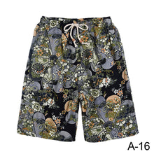 Load image into Gallery viewer, Summer Men Cotton And Hemp Printed Pants Sports Casual Loose Thin Style Beach Pants Fashion Trend Men's Wear