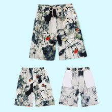 Load image into Gallery viewer, Summer Men Cotton And Hemp Printed Pants Sports Casual Loose Thin Style Beach Pants Fashion Trend Men's Wear