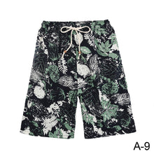 Load image into Gallery viewer, Summer Men Cotton And Hemp Printed Pants Sports Casual Loose Thin Style Beach Pants Fashion Trend Men's Wear