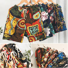 Load image into Gallery viewer, Summer Men Cotton And Hemp Printed Pants Sports Casual Loose Thin Style Beach Pants Fashion Trend Men's Wear