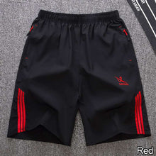 Load image into Gallery viewer, Summer Men Thin Mid-Length Pants Running Fitness Sports Pants Loose Breathable Quick Dry Elastic Shorts Fashion Trendy Men's Wear