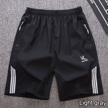 Load image into Gallery viewer, Summer Men Thin Mid-Length Pants Running Fitness Sports Pants Loose Breathable Quick Dry Elastic Shorts Fashion Trendy Men's Wear