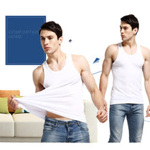 Load image into Gallery viewer, Men's Slim Fitting Vest Skin-friendly Breathable Solid Vest Summer Comfortable Sleeveless Sports Vest