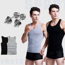 Load image into Gallery viewer, Men's Slim Fitting Vest Skin-friendly Breathable Solid Vest Summer Comfortable Sleeveless Sports Vest