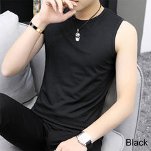 Load image into Gallery viewer, Men's Sleeveless Wide Shoulder Vest Comfortable Breathable Vest Summer Hygroscopic Sweat Wicking Sports Vest