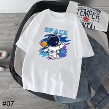 Load image into Gallery viewer, Summer Loose Printed Casual T-shirt Comfortable Breathable Cotton Short Sleeve Top T-shirt for Men