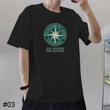 Load image into Gallery viewer, Men's Summer Cotton T-shirt Loose Casual Printed Personalized T-shirt Soft Breathable Short Sleeve Top T-shirt