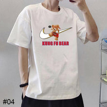 Load image into Gallery viewer, Men's Summer Cotton T-shirt Loose Casual Printed Personalized T-shirt Soft Breathable Short Sleeve Top T-shirt
