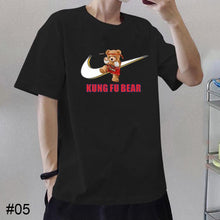 Load image into Gallery viewer, Men's Summer Cotton T-shirt Loose Casual Printed Personalized T-shirt Soft Breathable Short Sleeve Top T-shirt