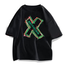 Load image into Gallery viewer, Men's Summer Cotton T-shirt Loose Casual Printed T-shirt Soft Breathable Short Sleeve Top T-shirt