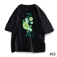 Load image into Gallery viewer, Summer Cotton T-shirt Loose Casual Printed T-shirt Soft Breathable Short Sleeve Top T-shirt for Men