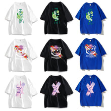 Load image into Gallery viewer, Summer Cotton T-shirt Loose Casual Printed T-shirt Soft Breathable Short Sleeve Top T-shirt for Men