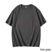 Load image into Gallery viewer, Summer Cotton T-shirt Loose Casual Round Neck T-shirt Soft Comfortable Breathable Short Sleeve Top T-shirt