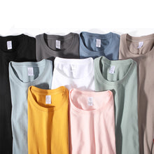 Load image into Gallery viewer, Summer Cotton T-shirt Loose Casual Round Neck T-shirt Soft Comfortable Breathable Short Sleeve Top T-shirt