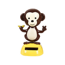 Load image into Gallery viewer, Car Interior Solar Decoration Car Solar Decoration Ornament Cartoon Creative Shaking His Head Cute Owl Grizzly Doll Gift Accessories