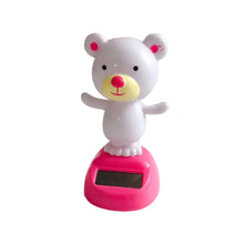 Load image into Gallery viewer, Car Interior Solar Decoration Car Solar Decoration Ornament Cartoon Creative Shaking His Head Cute Owl Grizzly Doll Gift Accessories
