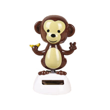 Load image into Gallery viewer, Car Interior Solar Decoration Car Solar Decoration Ornament Cartoon Creative Shaking His Head Cute Owl Grizzly Doll Gift Accessories