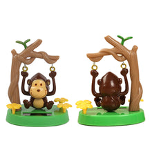 Load image into Gallery viewer, Car Interior Solar Powered Monkey Dancing Animal Swinging Animated Pendant Ornament Toy Accessories Car Decor For Kids Gift
