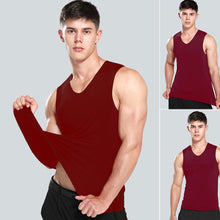 Load image into Gallery viewer, Ice Vest Fitness Bucket Wide Shoulder Running Sports Trackless Quick Drying Men's Vest