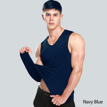Load image into Gallery viewer, Ice Vest Fitness Bucket Wide Shoulder Running Sports Trackless Quick Drying Men's Vest