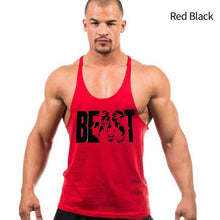 Load image into Gallery viewer, Men's Fitness Tank Top Sports Sweat-absorbing Beast Thin Belt Cotton Men's Tank Top