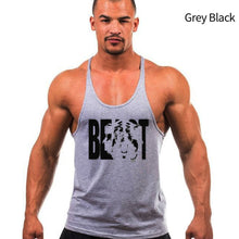 Load image into Gallery viewer, Men's Fitness Tank Top Sports Sweat-absorbing Beast Thin Belt Cotton Men's Tank Top