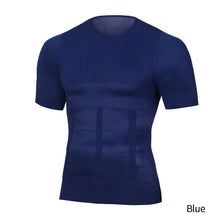 Load image into Gallery viewer, Men's Body Shaping T-shirt Fitness Sports Plastic Sweetheart Tank Top Sleeveless Breathable T-shirt