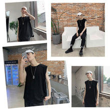 Load image into Gallery viewer, Solid Color Sleeveless T-shirt Vest Men's Casual Sports Camisole Versatile T-shirt Base Shirt