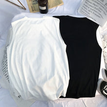 Load image into Gallery viewer, Men's T-shirt Couple Casual Loose Trendy Shoulder Sleeveless T-shirt Fashion Summer T-shirt