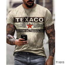 Load image into Gallery viewer, Men's 3D T-shirt Casual Round Neck Men's T-shirt Printing Slim Fit Short Sleeve Pullover Top T-shirt