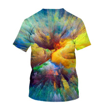 Load image into Gallery viewer, Summer Short Sleeve Street Men's T-shirt 3D Printing Printing for Men's Casual Short Sleeve T-shirt