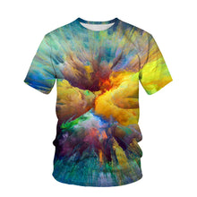 Load image into Gallery viewer, Summer Short Sleeve Street Men's T-shirt 3D Printing Printing for Men's Casual Short Sleeve T-shirt