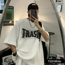 Load image into Gallery viewer, Loose Casual T-shirt Men's Summer Top Short Sleeved T-shirt Fashion Men's T-shirt