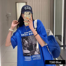 Load image into Gallery viewer, Loose Casual T-shirt Men's Summer Top Short Sleeved T-shirt Fashion Men's T-shirt