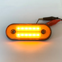 Load image into Gallery viewer, 1PC 22 LED Side Marker Light Truck Clearance Lamp Tail Light Trailer Tractor Lorry Warning Parking Lamp 12V-24V
