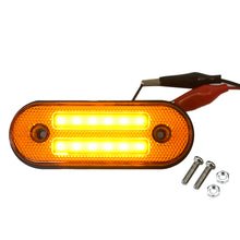 Load image into Gallery viewer, 1PC 22 LED Side Marker Light Truck Clearance Lamp Tail Light Trailer Tractor Lorry Warning Parking Lamp 12V-24V