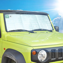 Load image into Gallery viewer, 122cm x 45cm Car Front Windshield Sunshade Cover Sun Visor Car Interior Accessories For Suzuki Jimny JB64 JB74 JB64W JB74W 2019
