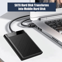 Load image into Gallery viewer, Tool Free Mobile Hard Disk Box 2.5 inch USB 3.0 Notebook Mechanical Solid State Sata Mobile Hard Disk Box 3.0